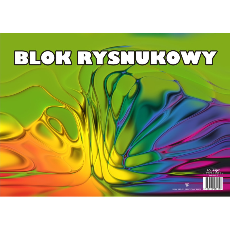 BLOK RYSUNKOWY A3 BIAŁY