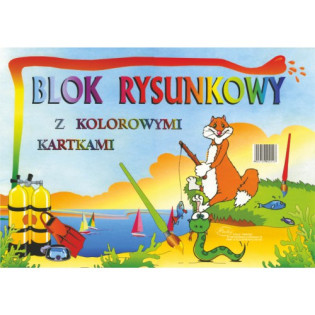 BLOK RYSUNKOWY A3 KOLOR