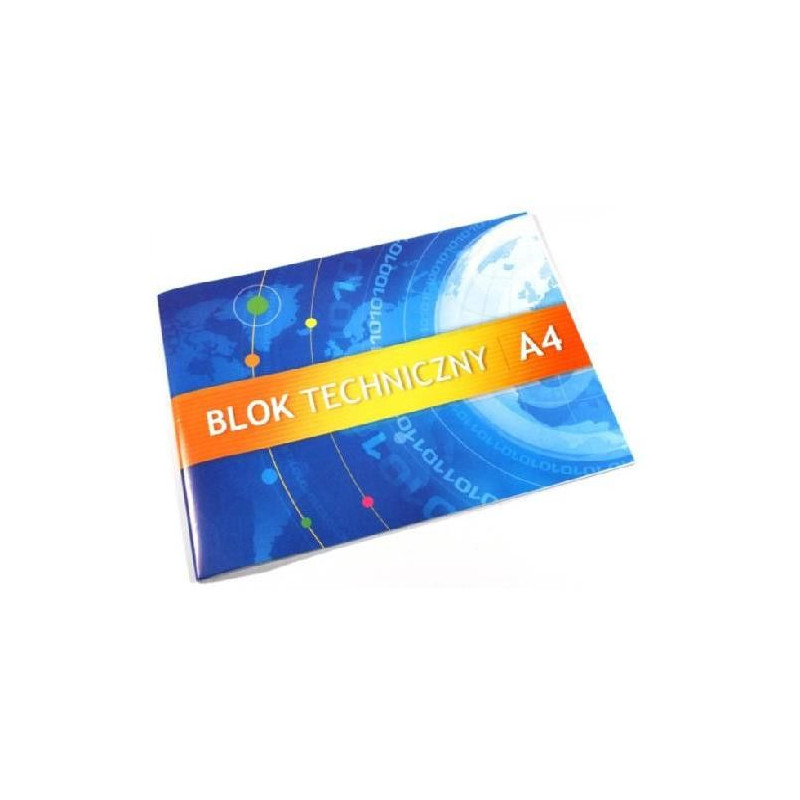 BLOK TECHNICZNY A3 BIAŁY