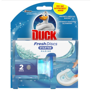 C KRĄŻEK ŻELOWY DO WC DUCK FRESH DISCS MARINE