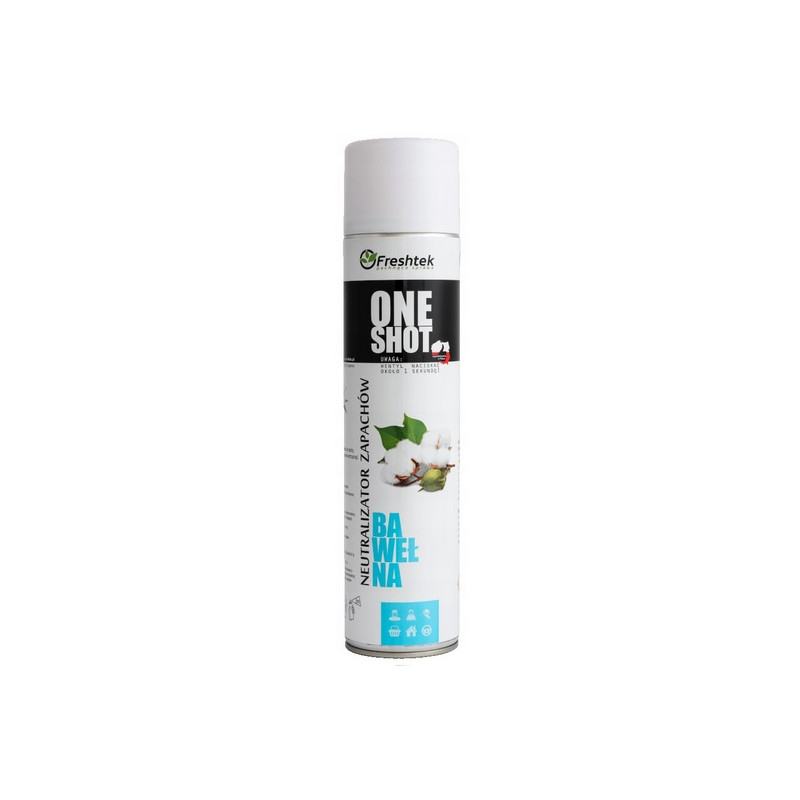 C ODŚWIEŻACZ POWIETRZA ONE SHOT 600ML BAWEŁNA