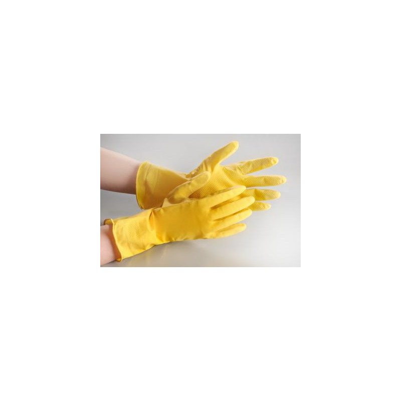 C RĘKAWICE GUMOWE ROZM. S