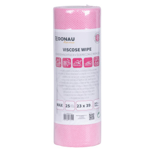 C ŚCIERKA DONAU ROLKA MAX RÓŻOWA 25 LISTKÓW 23X39