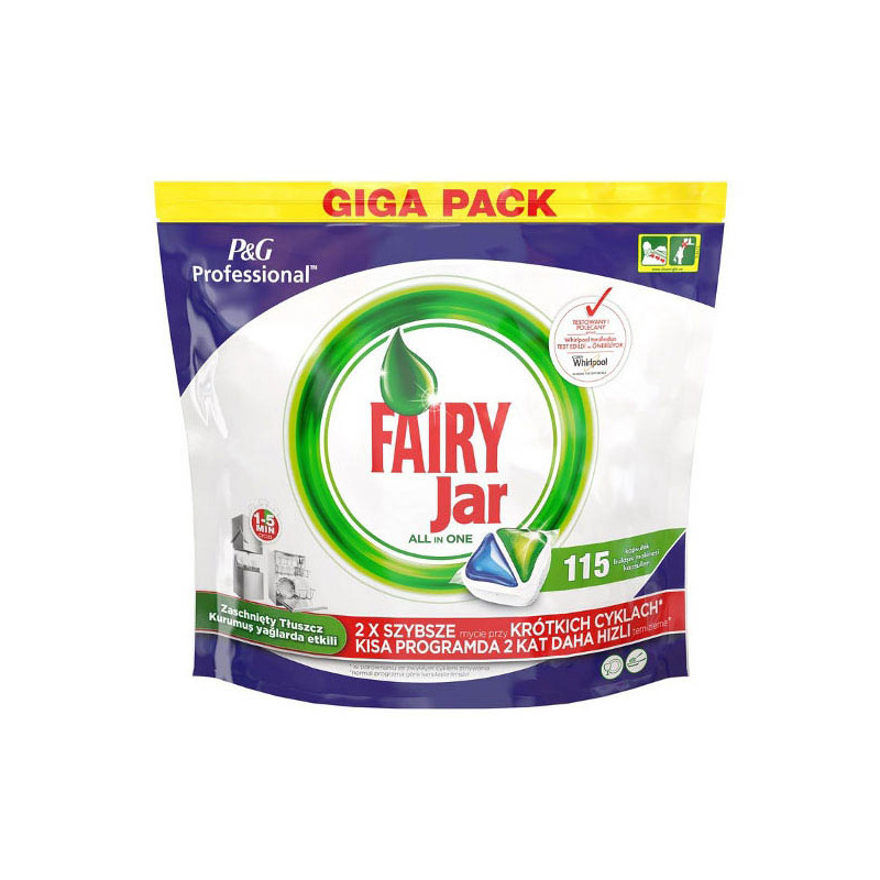 C TABLETKI DO ZMYWARKI FAIRY 115 SZT. ALL IN ONE 