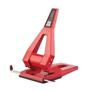 DZIURKACZ SAX 608 DO 63 KARTEK CZERWONY 