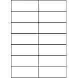 ETYKIETA ADRESOWA 105X42,3