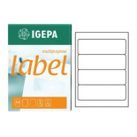ETYKIETA ADRESOWA 192X61 Igepa
