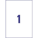 ETYKIETA ADRESOWA 210X297 10 ARKUSZY