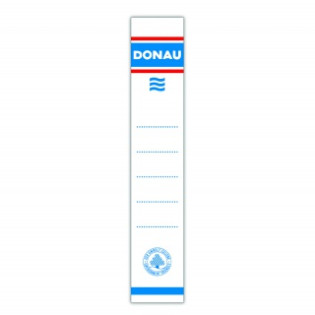 Etykiety wsuwane do segregatora DONAU, 28x153mm 