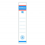 Etykiety wsuwane do segregatora DONAU, 28x153mm 