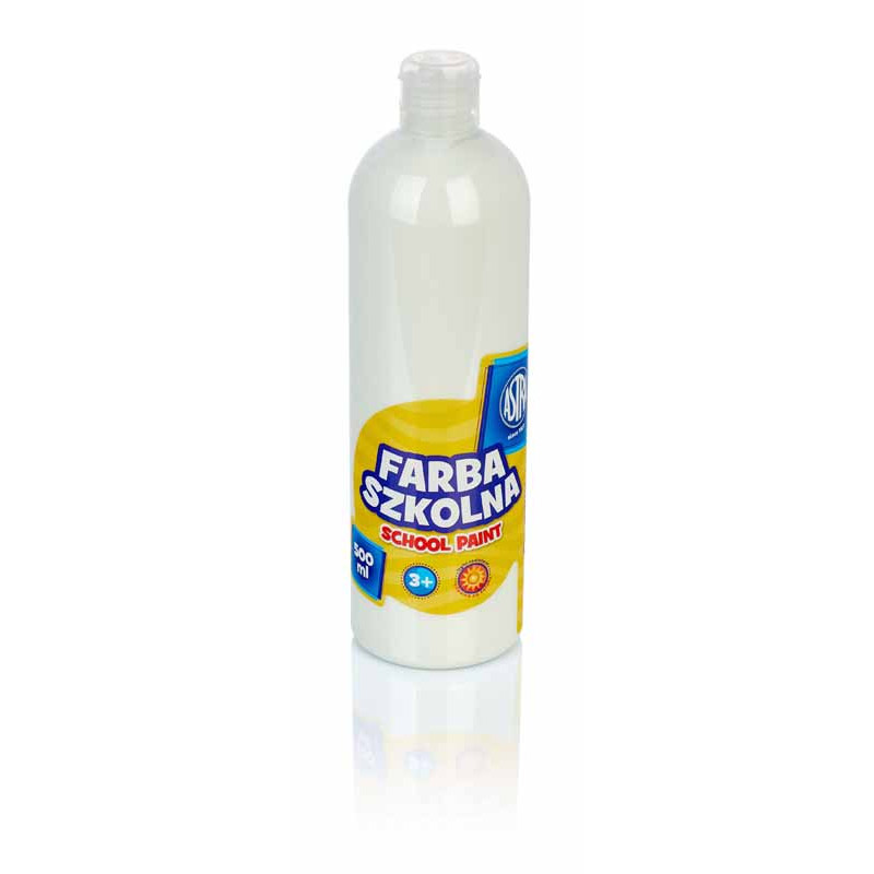 FARBA SZKOLNA ASTRA 500 ML BIAŁA