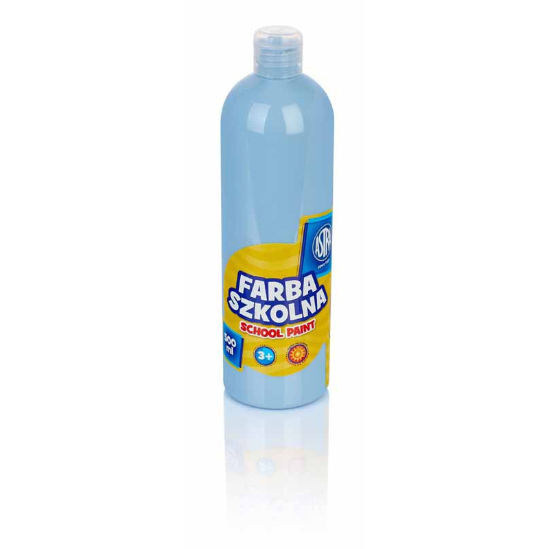 FARBA SZKOLNA ASTRA 500 ML BŁĘKITNA