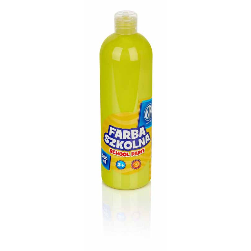 FARBA SZKOLNA ASTRA 500 ML CYTRYNOWA