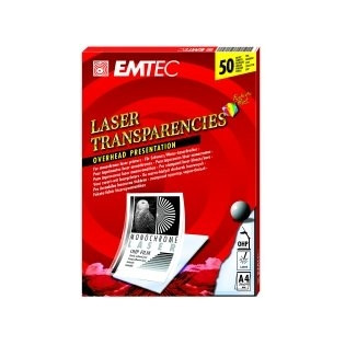 FOLIA DO DRUKAREK LASEROWYCH EMTEC A4 50 SZT 