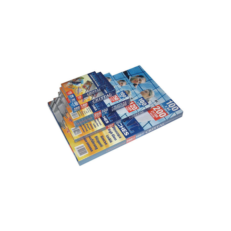 FOLIA DO LAMINOWANIA 60X95 100MIC. 100SZT