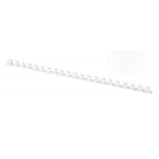 Grzbiety do bindowania A4  8mm białe 100 szt.