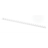 Grzbiety do bindowania A4  8mm białe 100 szt.