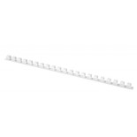 Grzbiety do bindowania A4 12mm białe 100 szt.