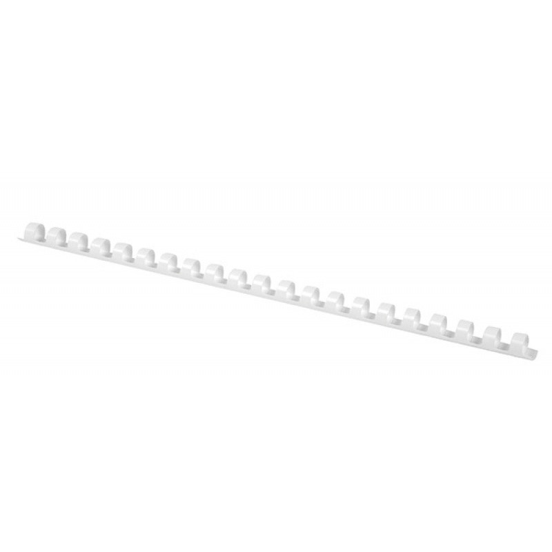 Grzbiety do bindowania A4 14mm białe 100 szt.