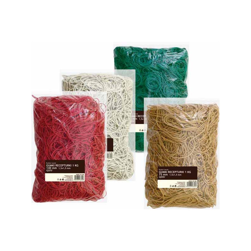 GUMKI RECEPTURKI ŚRED.50MM X 3MM 1KG/ZŁOŻ 80MM