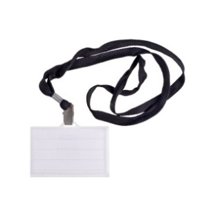 IDENTYFIKATOR HOLDER Z TAŚMĄ CZARNĄ DONAU 1 SZT