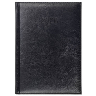 KALENDARZ CRUX KSIĄŻKOWY A5 DZIENNY BALADO CZARNY