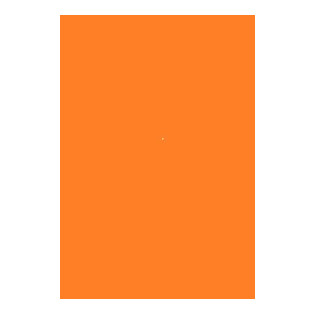 KARTON KREŚLARSKI A1 61X86 POMARAŃCZOWY BRYSTOL