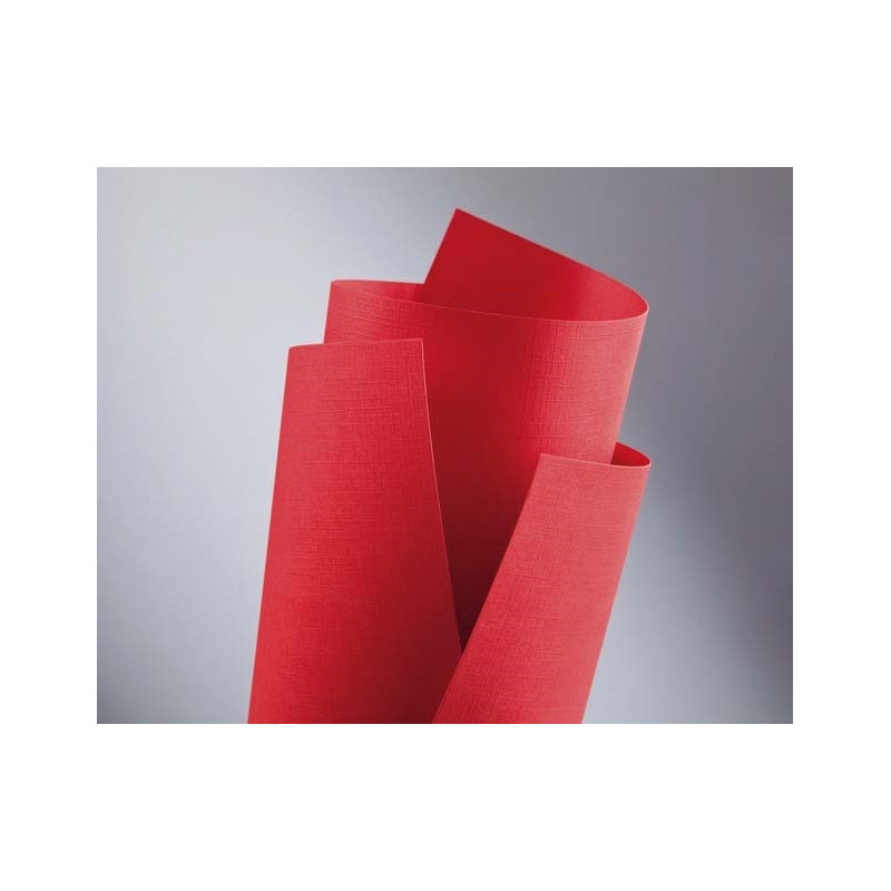 KARTON OZDOBNY A4 HOLLAND CZERWONY 20ARK. 220G 