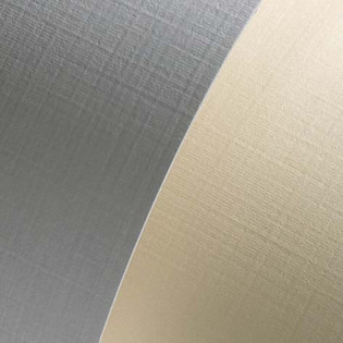 KARTON OZDOBNY A4 PŁÓTNO KREM 120G 50 ARK.