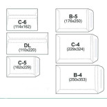 KOPERTA  C4 BRĄZOWA HK 50 SZT
