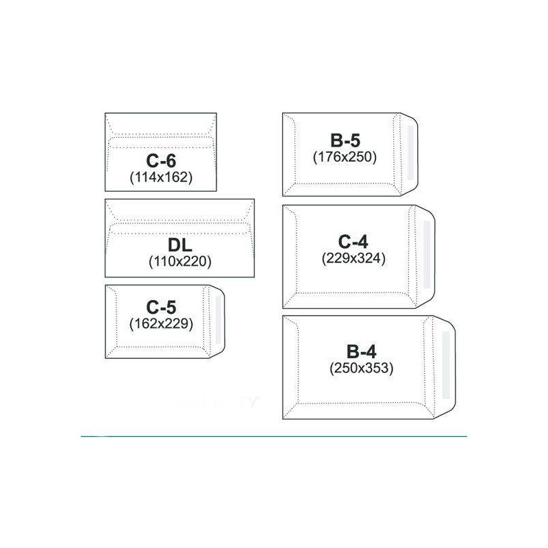 KOPERTA  C5 BIAŁA HK 50 SZT