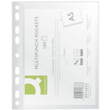 KOSZULKA A5 Q-CONNECT KRYSTALICZNA 100 SZT 50 MIC