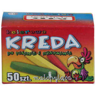 KREDA MAR BOR KOLOROWA 50SZT B5