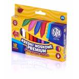 KREDKI ASTRA ŚWIECOWE 12 KOLORÓW