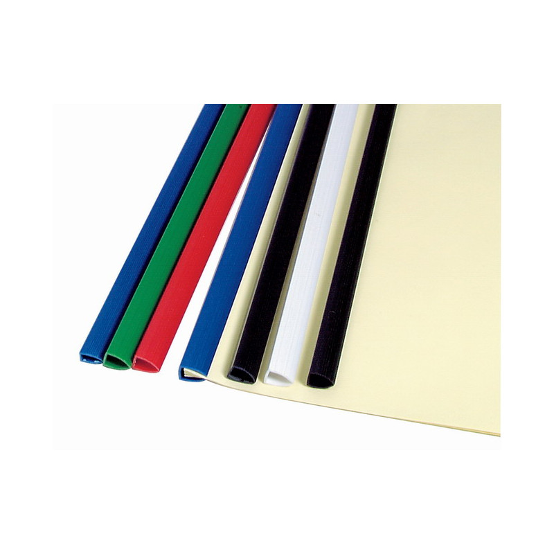 LISTWA 6MM ZACISKOWA DOTTS CZARNA 50SZT