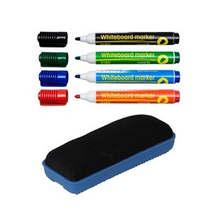 MARKER DO TABLIC D.RECT 3150 4 KOLORY+GĄBKA