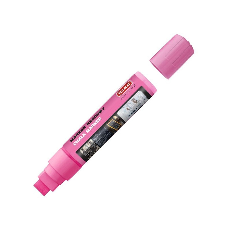 MARKER KREDOWY TOMA 290 RÓŻOWY