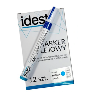 MARKER OLEJOWY IDEST NIEBIESKI