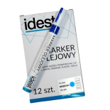 MARKER OLEJOWY IDEST NIEBIESKI