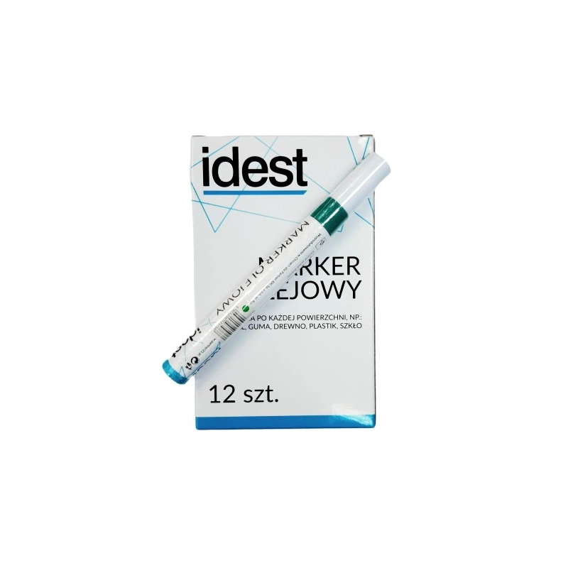 MARKER OLEJOWY IDEST ZIELONY