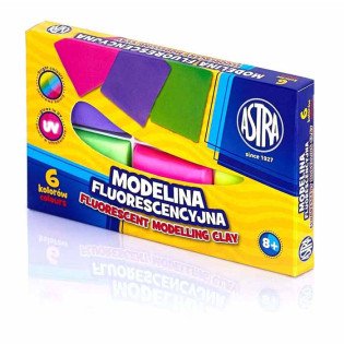 MODELINA ASTRA 6 KOLORÓW FLUORESCENCYJNA 