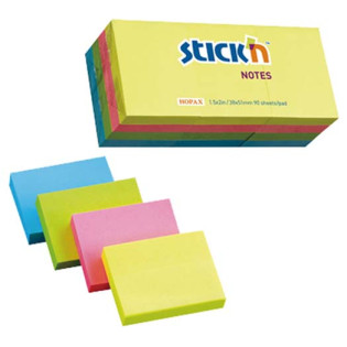 NOTES SAMOPRZYLEPNY STICK IN 38X51MM MIX  21532