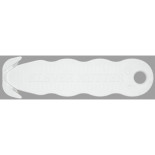 Nóż bezpieczny KLEVER KUTTER KCJ, biały