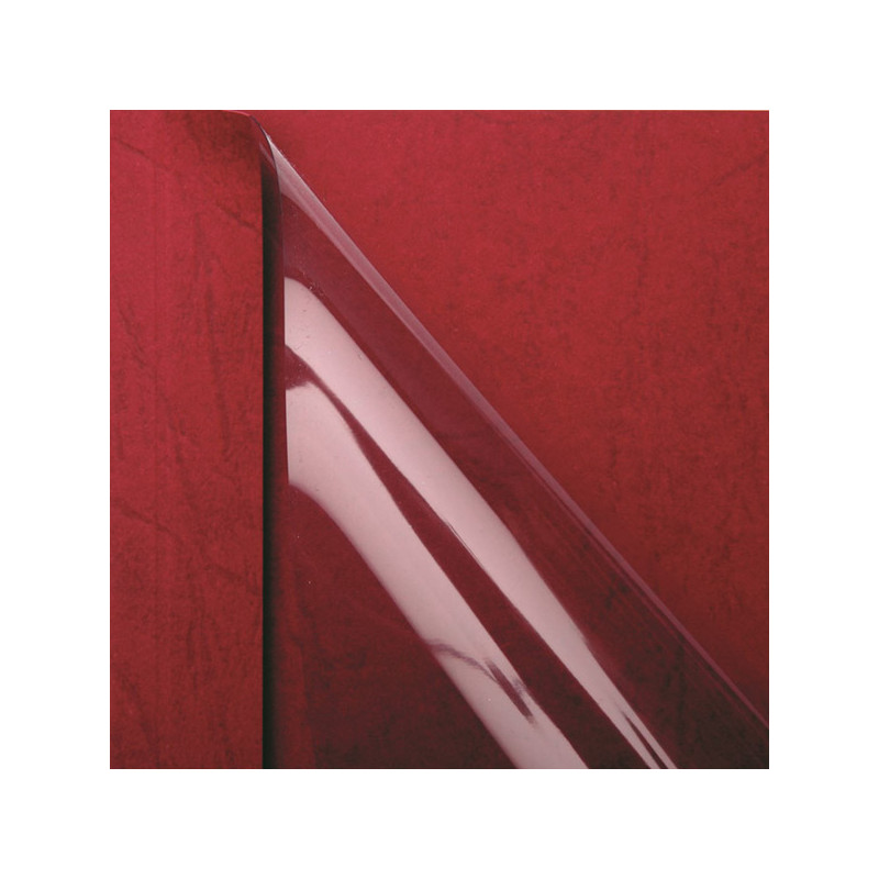 OKŁADKI TERMICZME 4MM O.OFFICE 25 SZT. BORDO