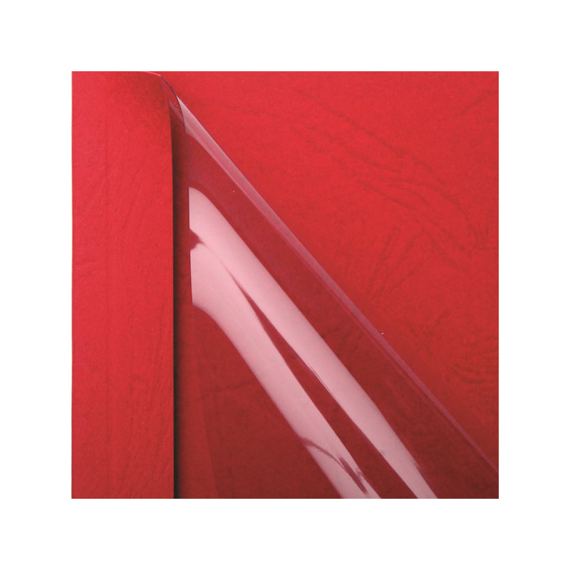 OKŁADKI TERMICZME 4MM O.OFFICE 25 SZT. CZERWONA