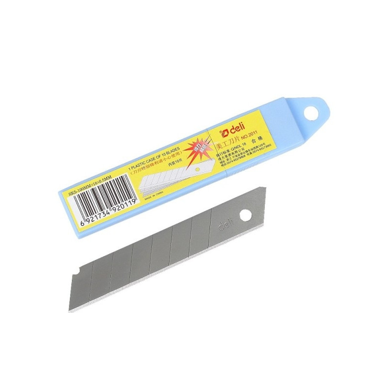 OSTRZA DO DUŻEGO NOŻA 18MM  10 szt