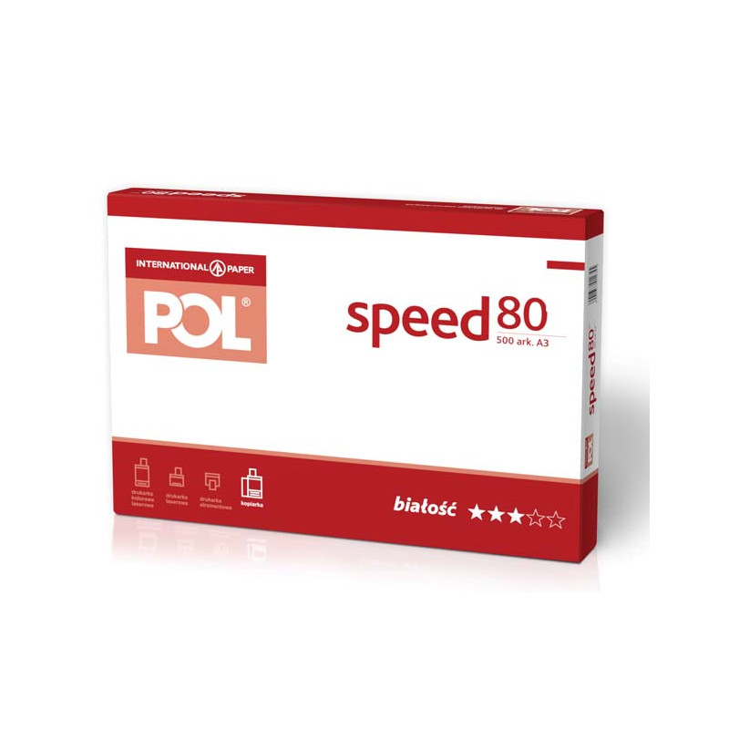 PAPIER KSERO A3 80G POLSPEED