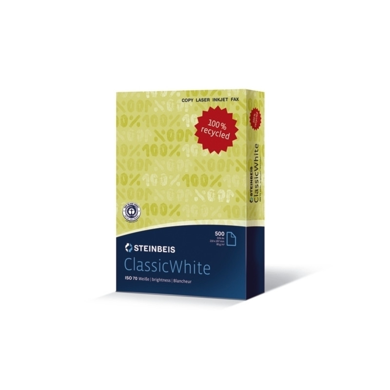 PAPIER KSERO A4 80G EKOLOGICZNY STEINBEIS ISO 70