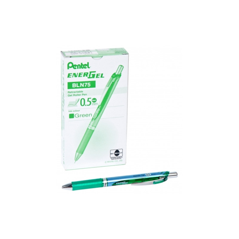 PIÓRO KULK. PENTEL BLN75 ZIELONY