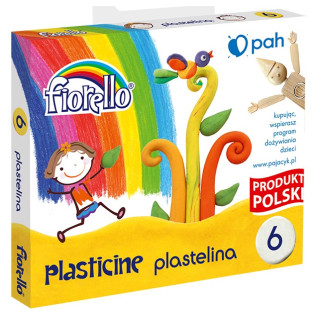 PLASTELINA FIORELLO  6 KOLORÓW 